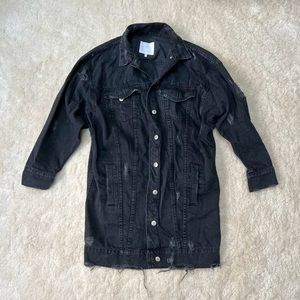Zara Oversized Denim Jacket NWOT